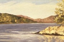 Hudson Sketch Early Fall, 1991