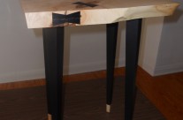 Live edge table, 2015